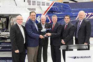 Bell Helicopter and Air Methods Celebrate Historic Bell 407GXP Delivery