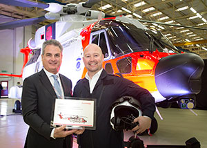 AW101 Norwegian All-Weather SAR Helicopter Unveiled by Norway’s Minister of Justice and Public Security