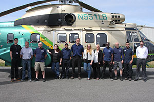 Vector Aerospace Completes AS332 L1 12-Year Inspection and G-Check for Los Angeles County Sheriff’s Department