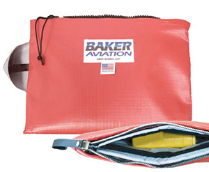 Baker Aviation Introduces ELT-sized HOT-STOP 'L' Fire Containment Solution
