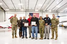 Aviation Specialties Unlimited Receives Seven Seals Award from ESGR, Chris Schoonover Receives Patriot Award