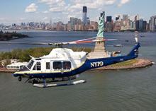 New York Police Department Aviation Unit Selects Subaru Bell 412EPX