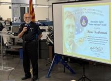 Heros Kajberouni Honored with Charles Taylor Master Mechanic Award