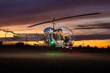 Aviation Specialties Unlimited Completes Bell 47 for Wildhorse Helicopters’ Unique UAV Monitoring Operations